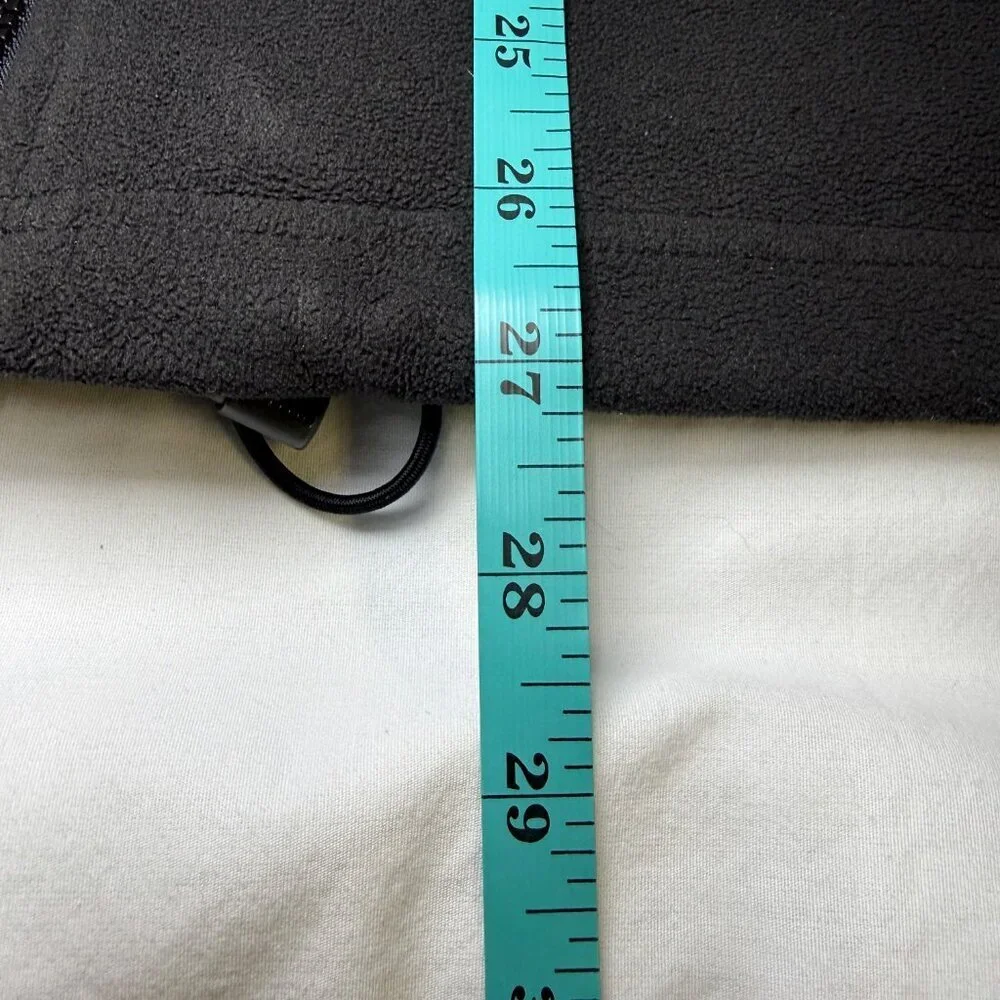 The North Face Full-Zip‎ Fleece Jacket Men’s Large Black Zip Pockets GUC